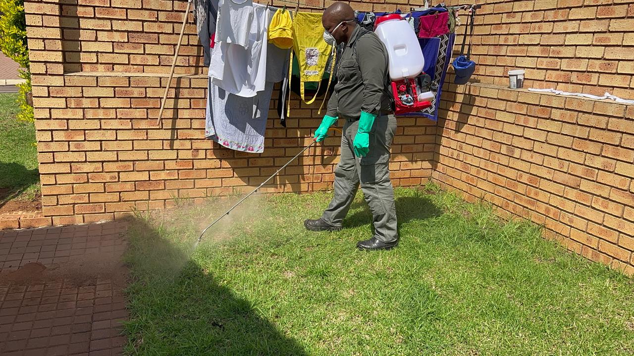 Fresh Lavation horticulture team maintaining a lush green garden in Pretoria